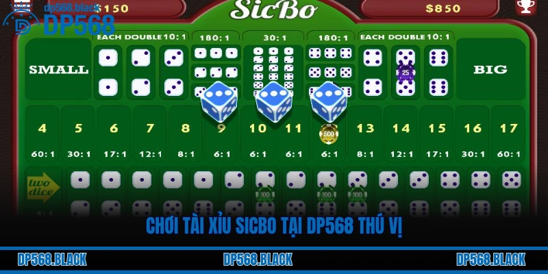 Tài Xỉu Sicbo Là Gì? Mẹo Cược Và Cách Nghe, Đọc Vị Xúc Xắc 3 Chơi tài xỉu Sicbo tại DP568 thú vị